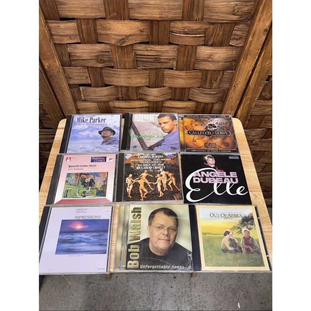 Assorted CDโLot - 9 Music CDs (Various Artists)